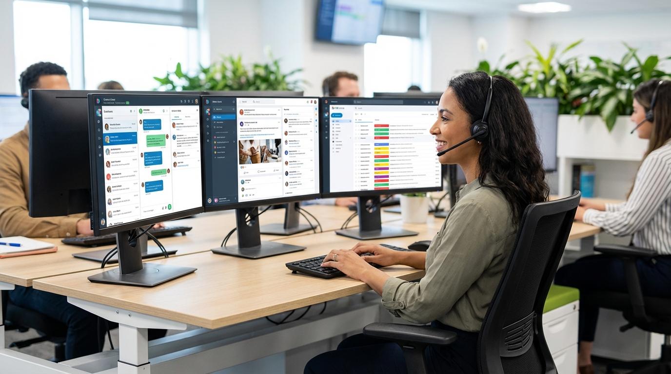 Dynamics 354 customer service screen recording demo photo